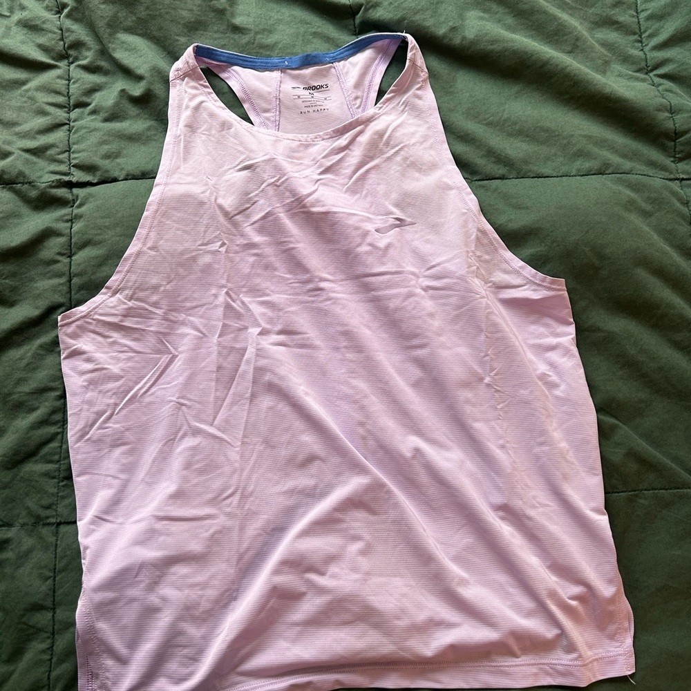 Light Purple Racerback Tank Top